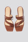 Una Thong Sandal in Chocolate