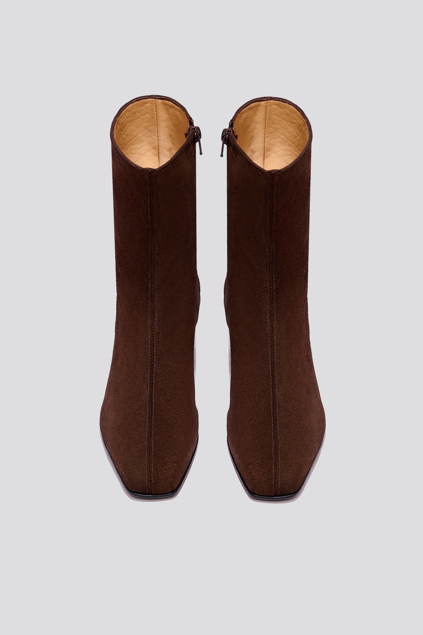 Ola Glove Boot in Coffee Suede