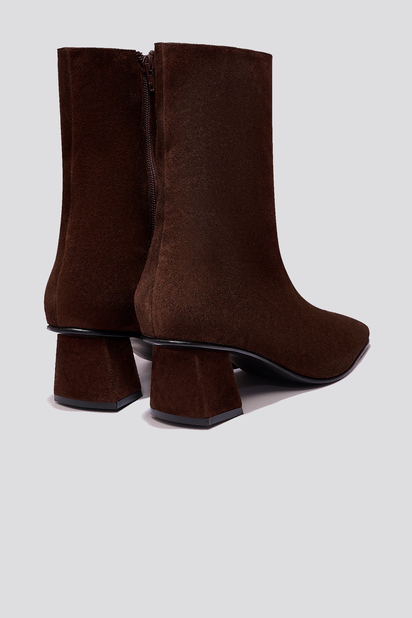 Ola Glove Boot in Coffee Suede