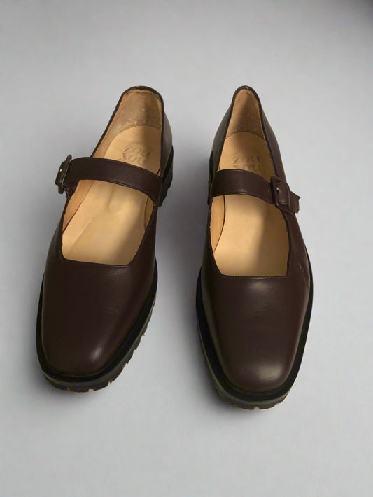 Uchi Flat II in Plum Size 41