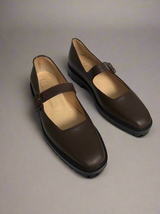 Uchi Flat II in Plum Size 41