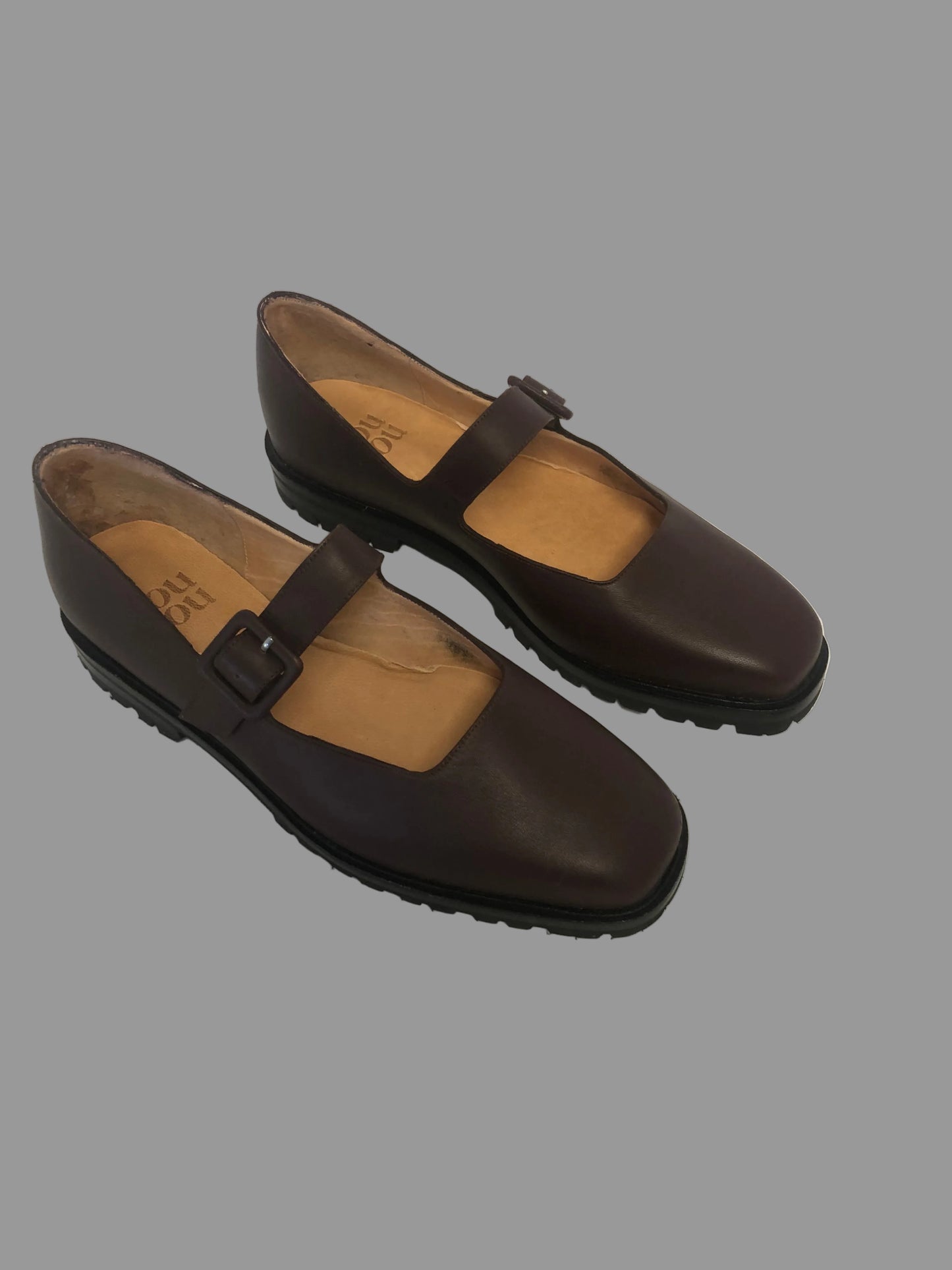 Uchi Flat in Plum Size 38
