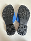 Pileta Sport Slide in electric blue suede size 40