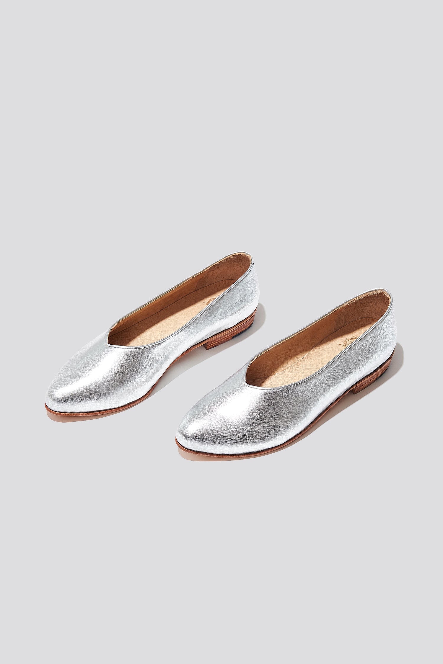 Glove Flat in Silver – ZOU XOU