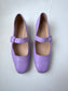 eugenia flat in lilac size 39