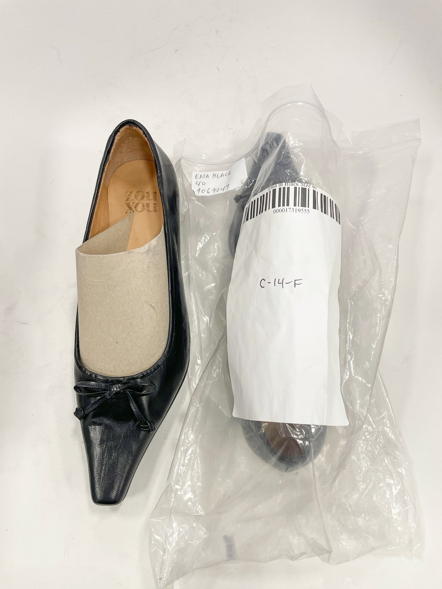 Ema Flat in Black Size 40