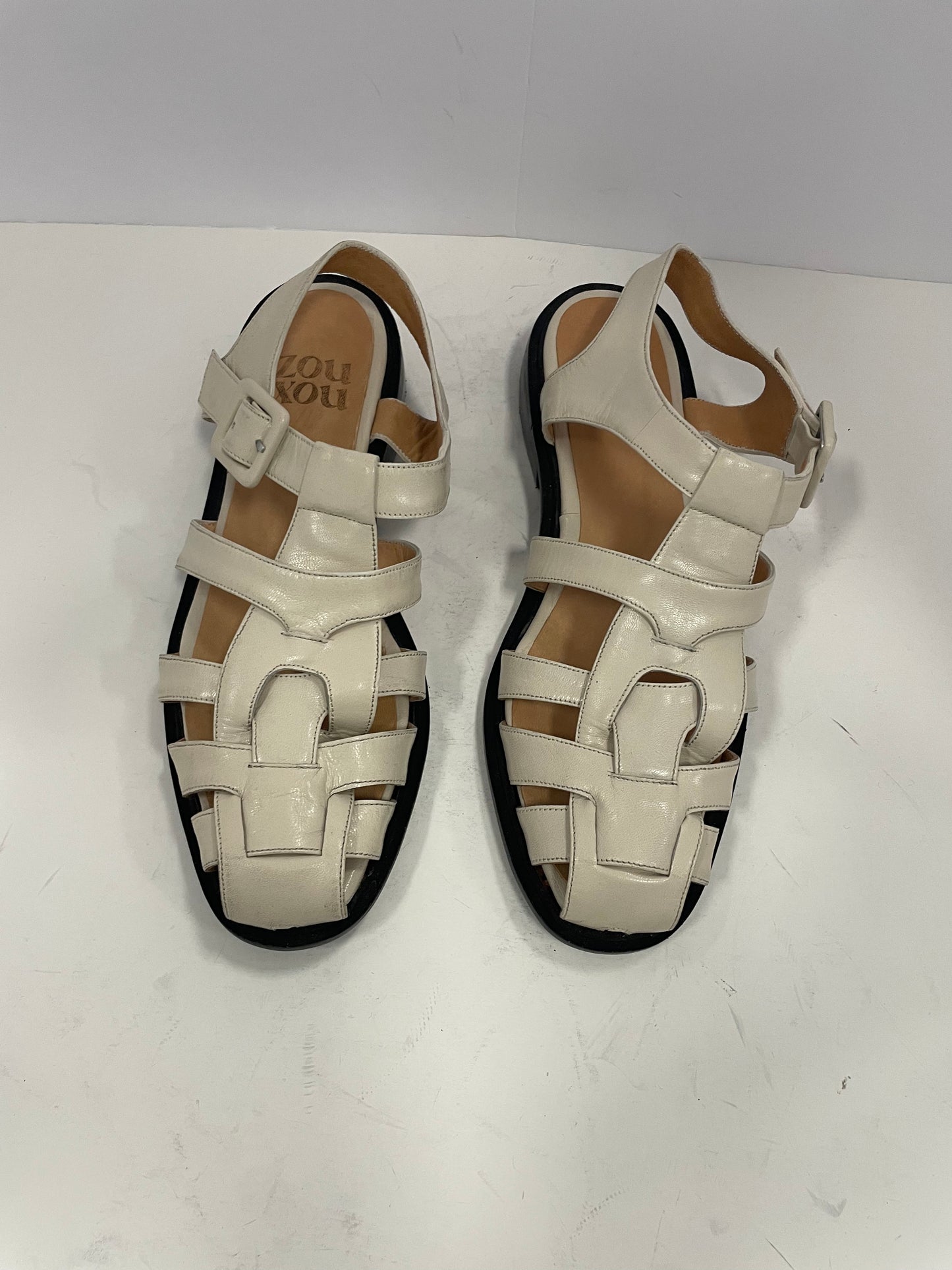 Franca Sandal in Marfil Size 37