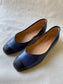 Coca Flat in Navy/Black Size 40