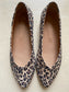 Glove Flat in Leopard Size 38