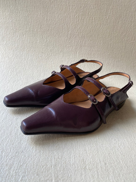 Cata Slingback in Pinot Size 40