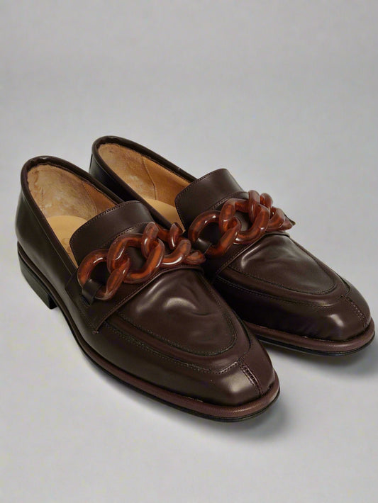 Alma Loafer in Pinot/Amber Size 38