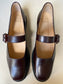 Uchi Flat in Tannat Size 42