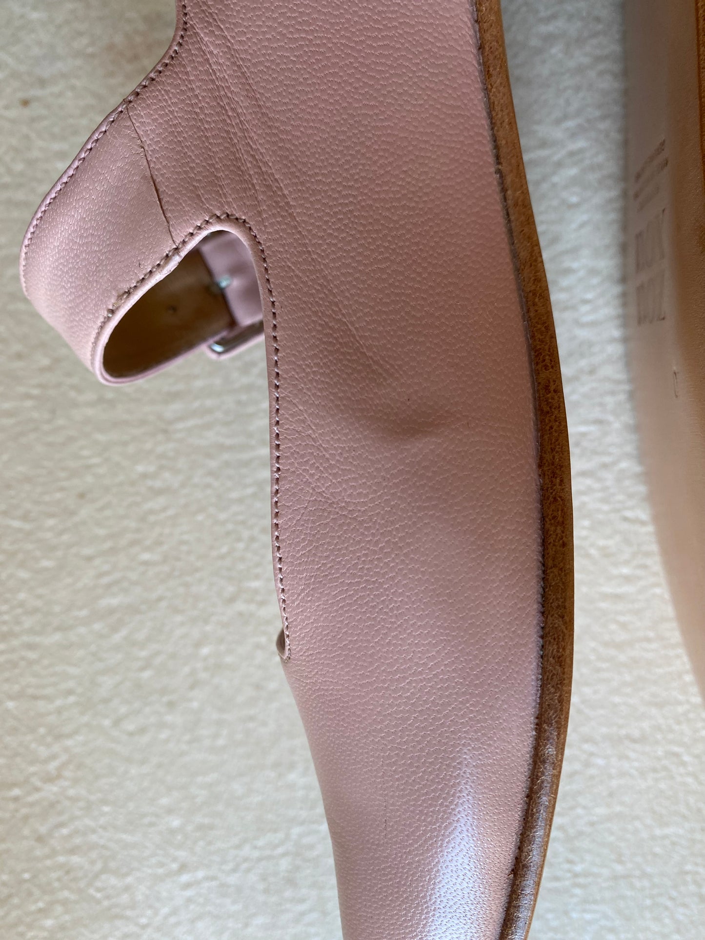 Eugenia Flat in Pale Pink Size 40