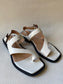 Anto Sandal in Marfil Size 38