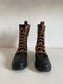 High Roma Boot in Black Snake Size 40