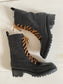 High Roma Boot in Black Snake Size 40