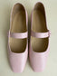 Eugenia in Pale Pink Size 41