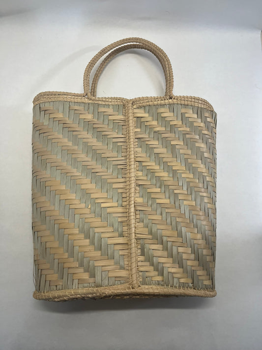 Woven rectangular bag