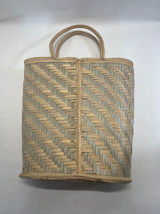 Woven rectangular bag