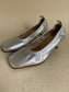 Carmen Pump in Silver Size 40