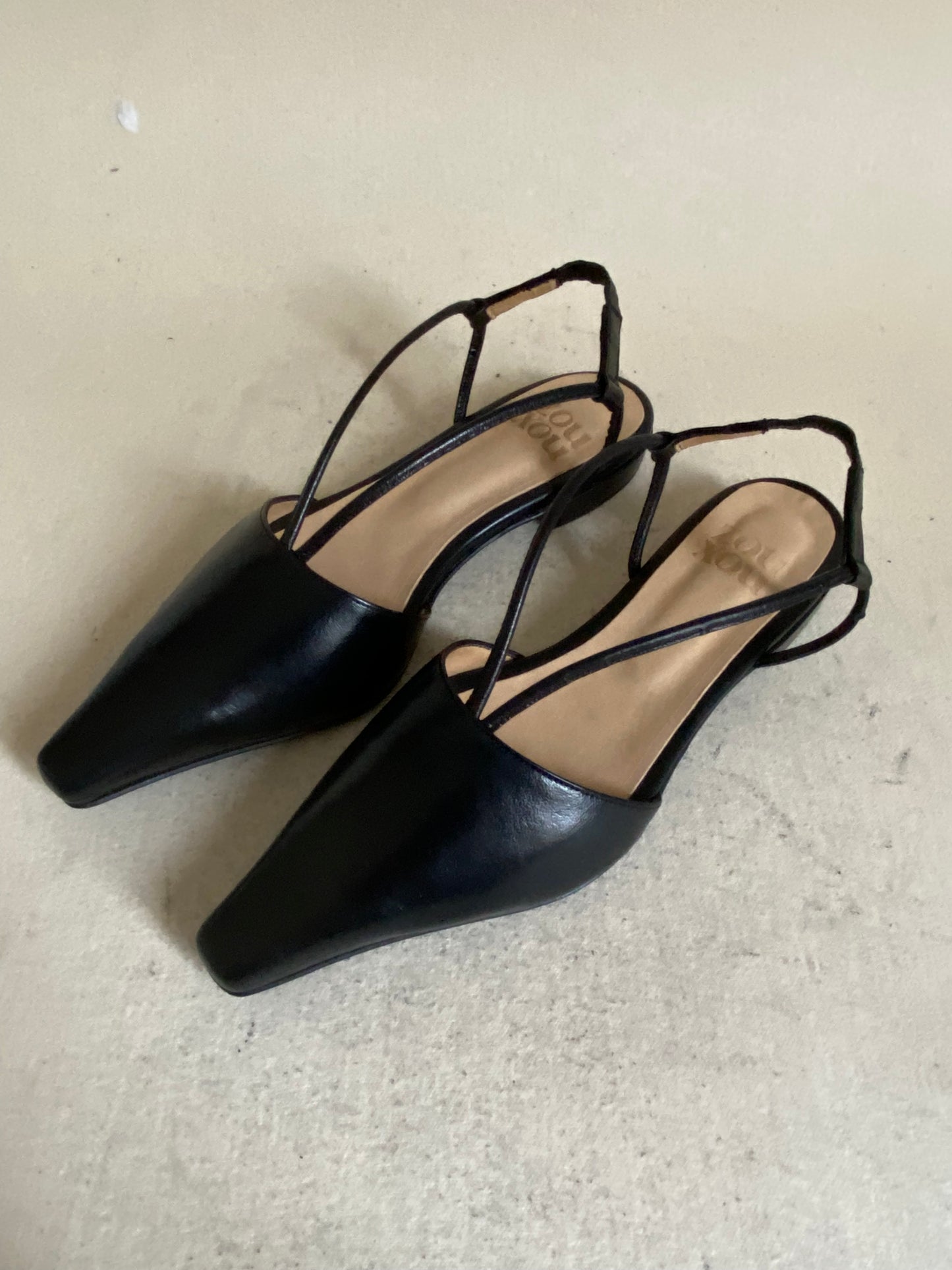 Luisa Slingback in Black Size 39