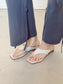 Nara Thong Sandal in Marfil