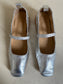 Simona Mary Jane in Silver Size 40