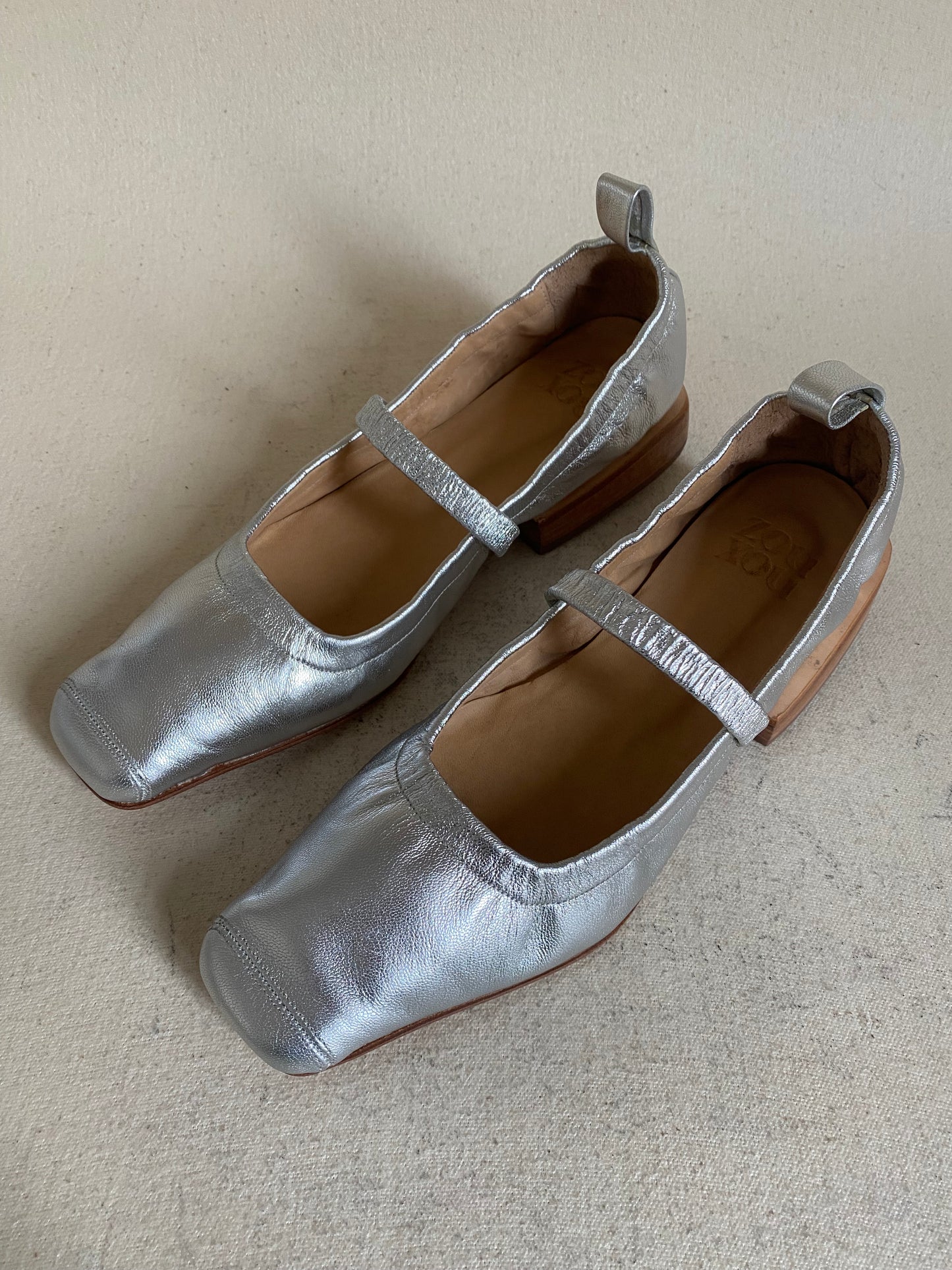 Simona Mary Jane in Silver Size 40