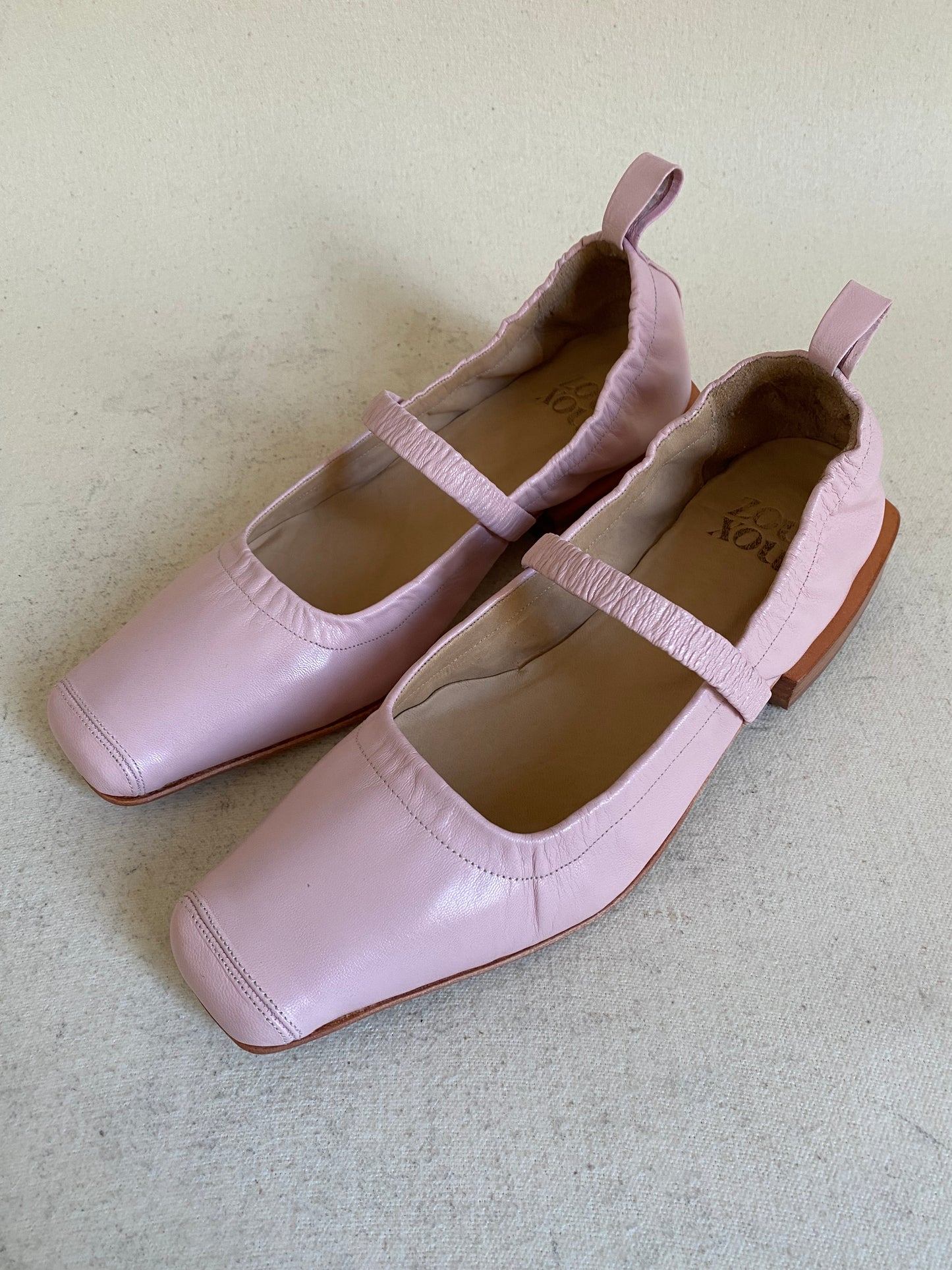 Simona Mary Jane in Pale Pink Size 38