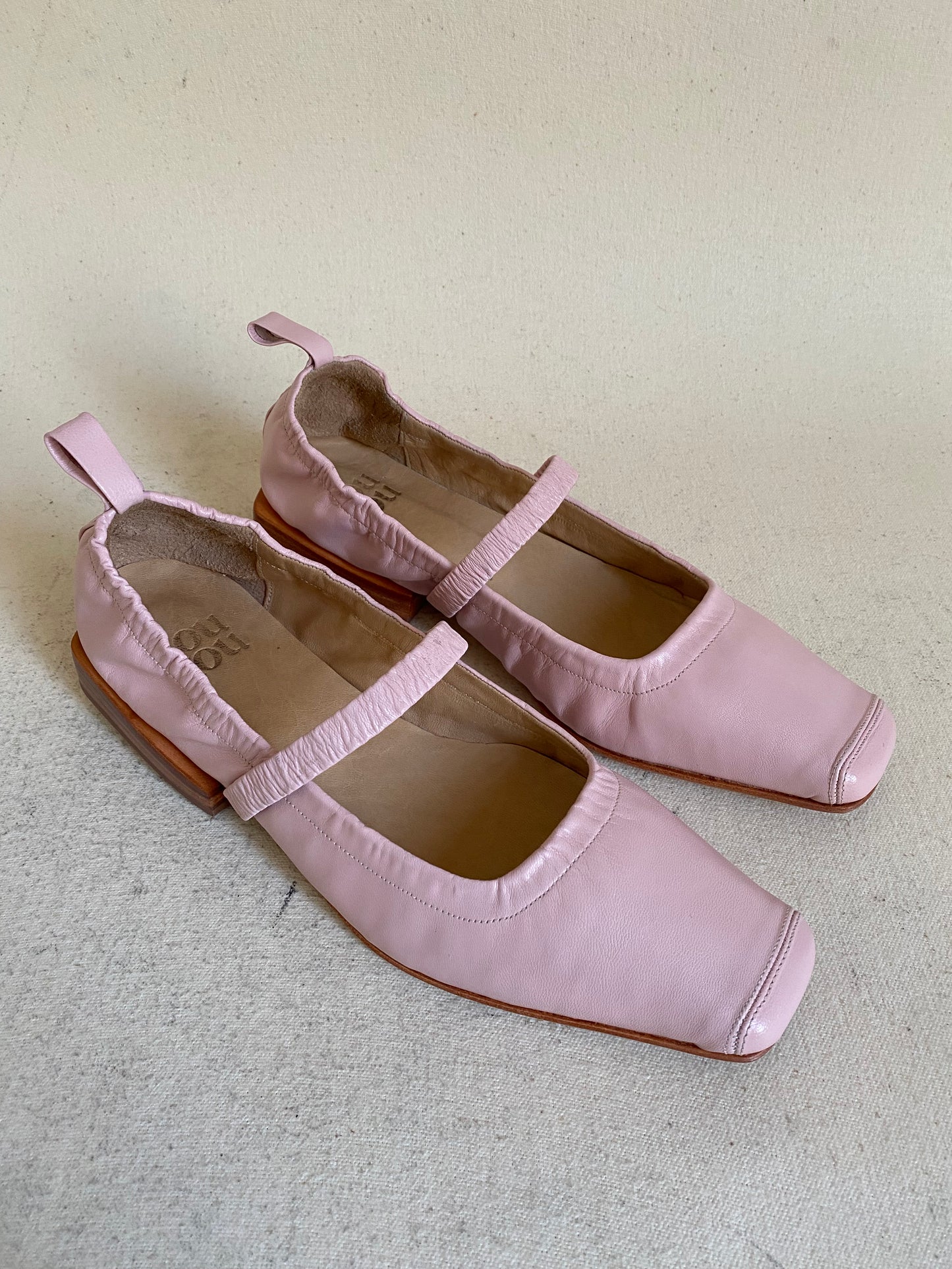 Simona Mary Jane in Pale Pink Size 38