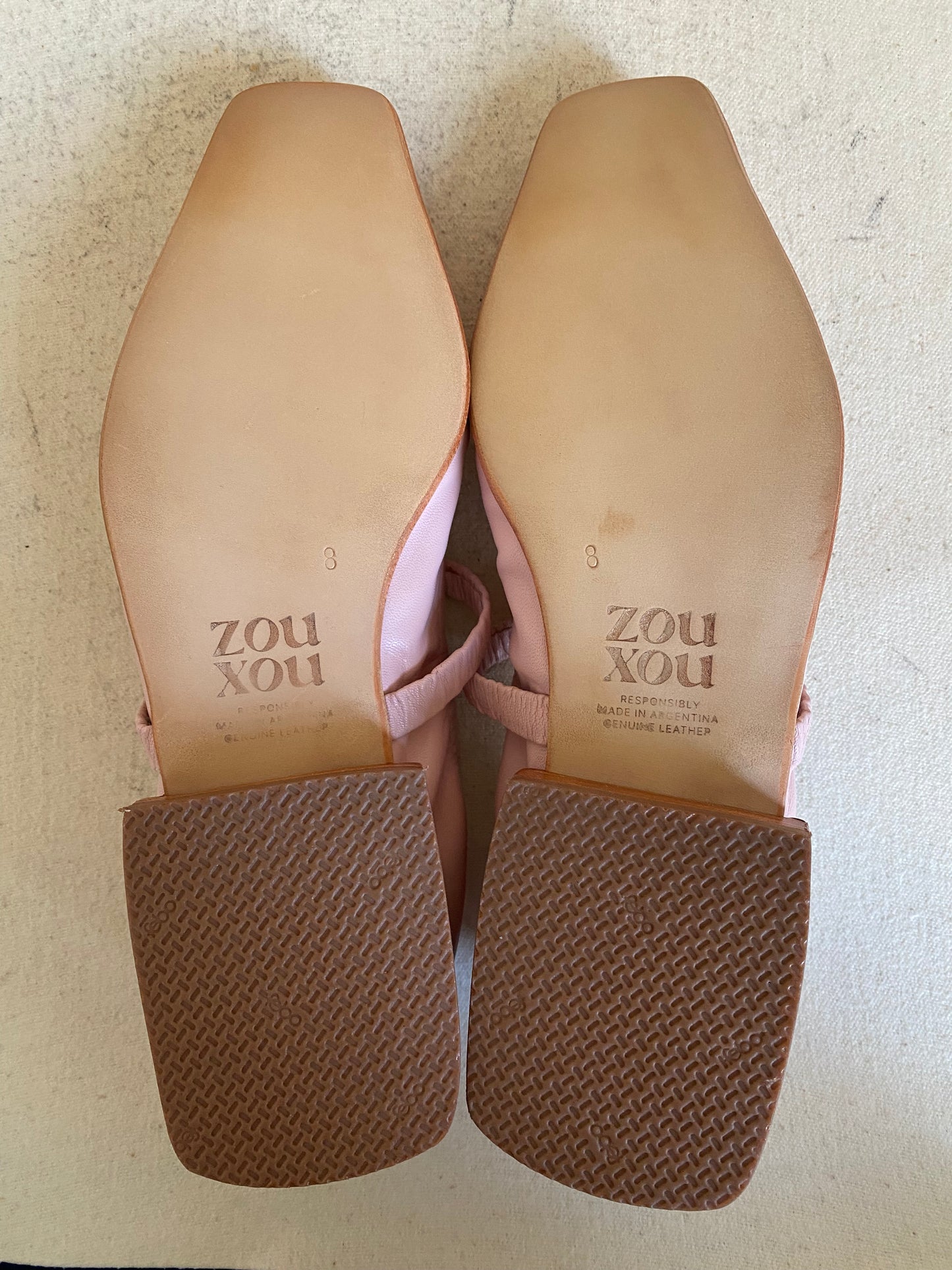 Simona Mary Jane in Pale Pink Size 38