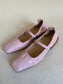 Simona Mary Jane in Pale Pink Size 40