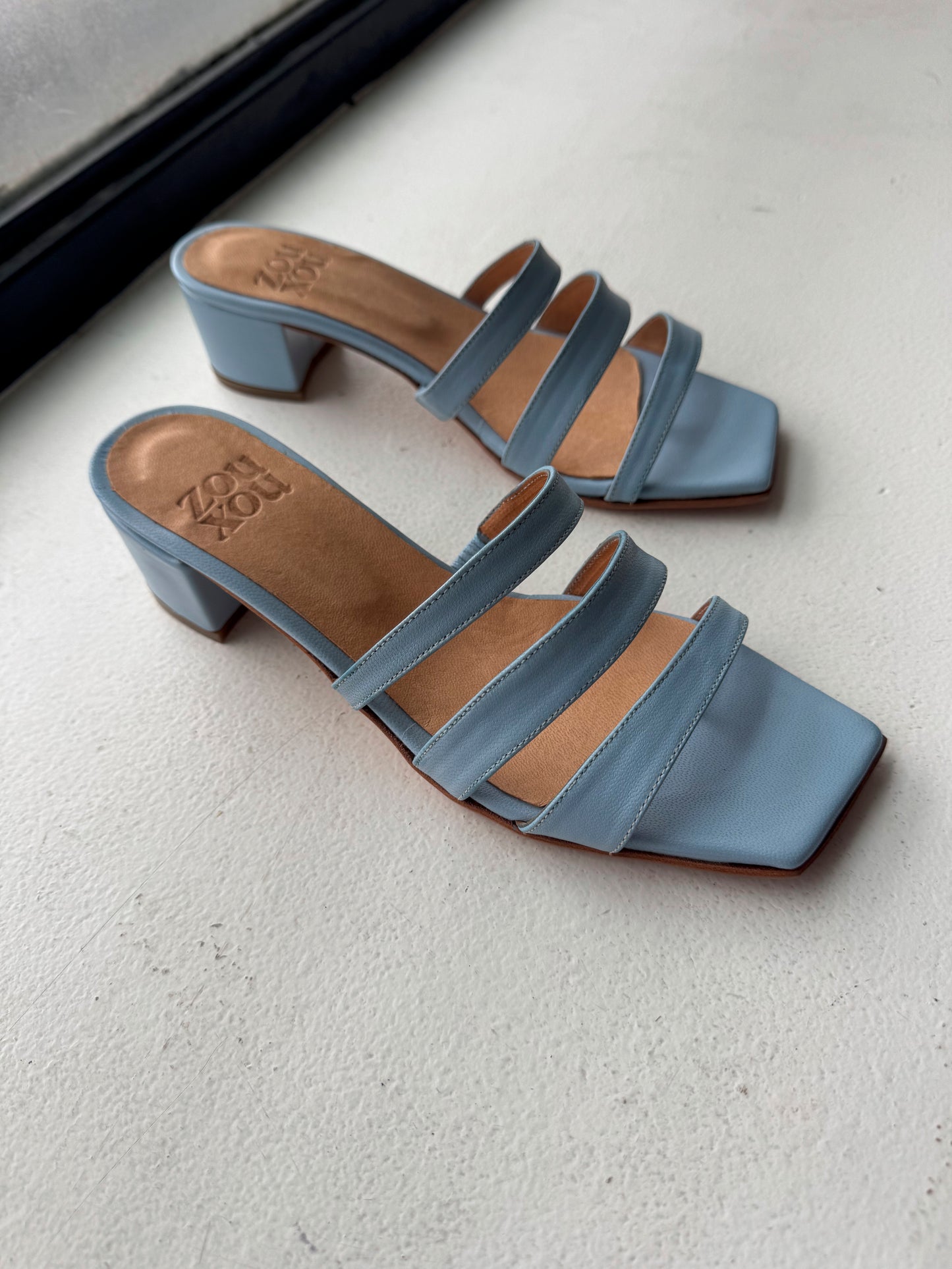 Tata Sandal in Sky Size 39.5