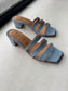 Tata Sandal in Sky Size 39.5