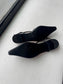 Luisa Slingback in Black Size 40