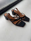 Delfina Sandal in Black Size 40.5