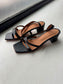 Delfina Sandal in Black Size 40.5