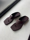 Nara Sandal in Plum Size 40