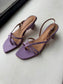 Luz Sandal in Lilac in Size 40