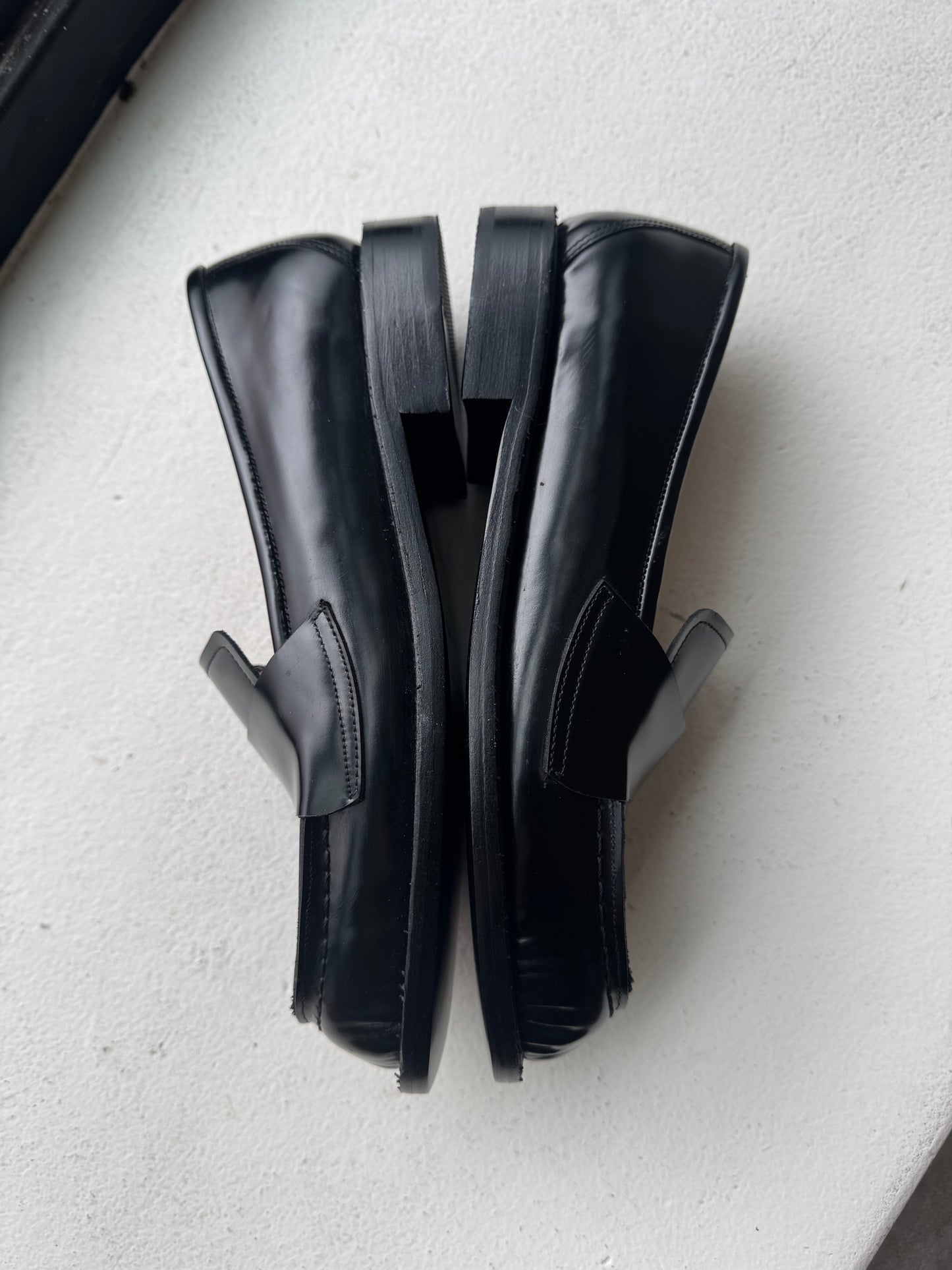 Sofia Loafer in Black Patent Size 38
