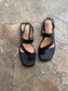 Anto Sandal in Black Size 42