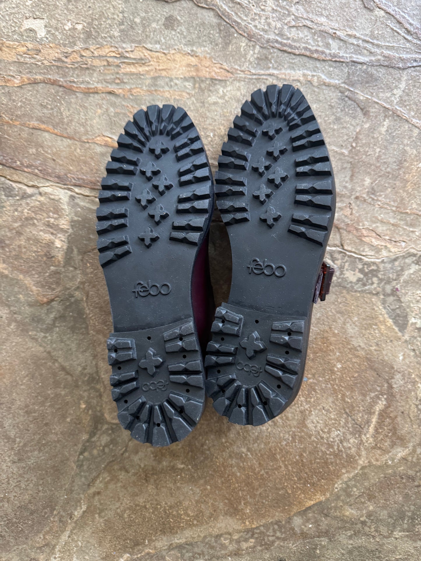 Uchi Flat in Tannat Size 40