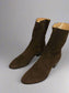 Guada Boot in Coffee Suede Size 42