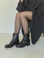 Roma Lace Up Boot in Black