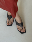 Nara Thong Sandal in Black