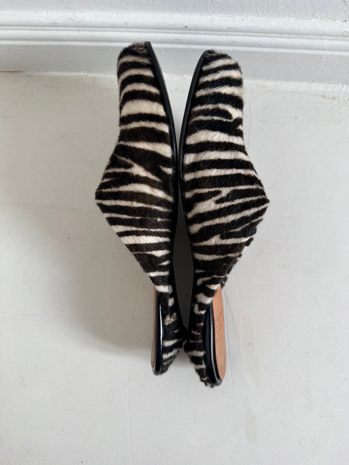 Charo Clog in Zebra Size 40