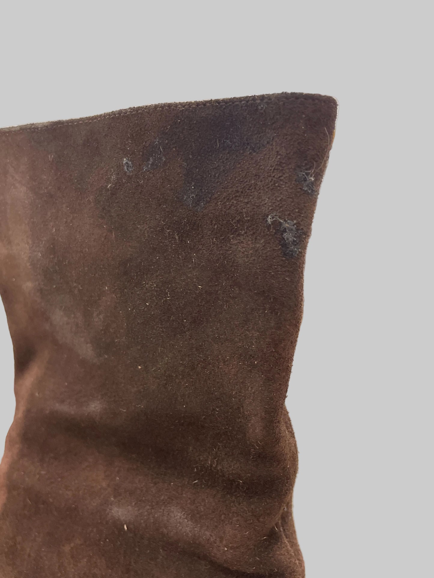 Ola Boot in Coffee Suede Size 41