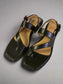 Anto Sandal in Black Size 42