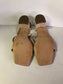 Delfina Sandal in Marfil Size 38