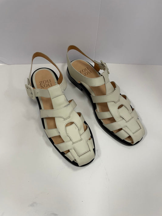 Franca Sandal in Marfil Size 40